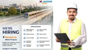 JAKSON Infra Recruitment