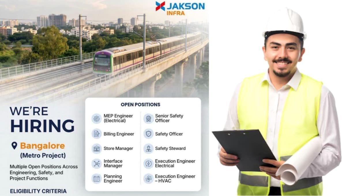 JAKSON Infra Recruitment