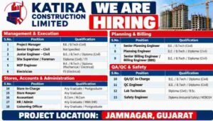 Katira Construction Ltd Walk-In Interview