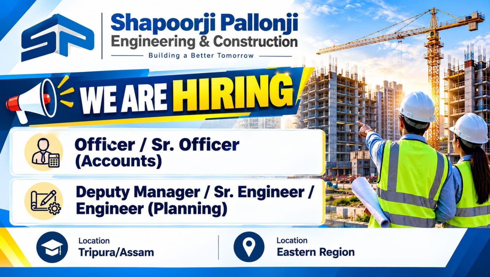 Shapoorji Pallonji Jobs 2026