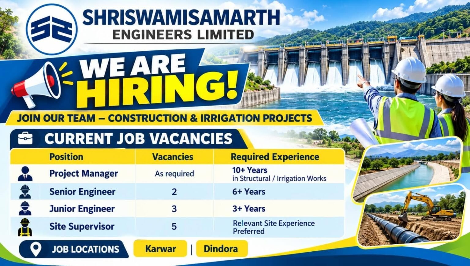 Shri Swami Samarth Engineers Recruitment