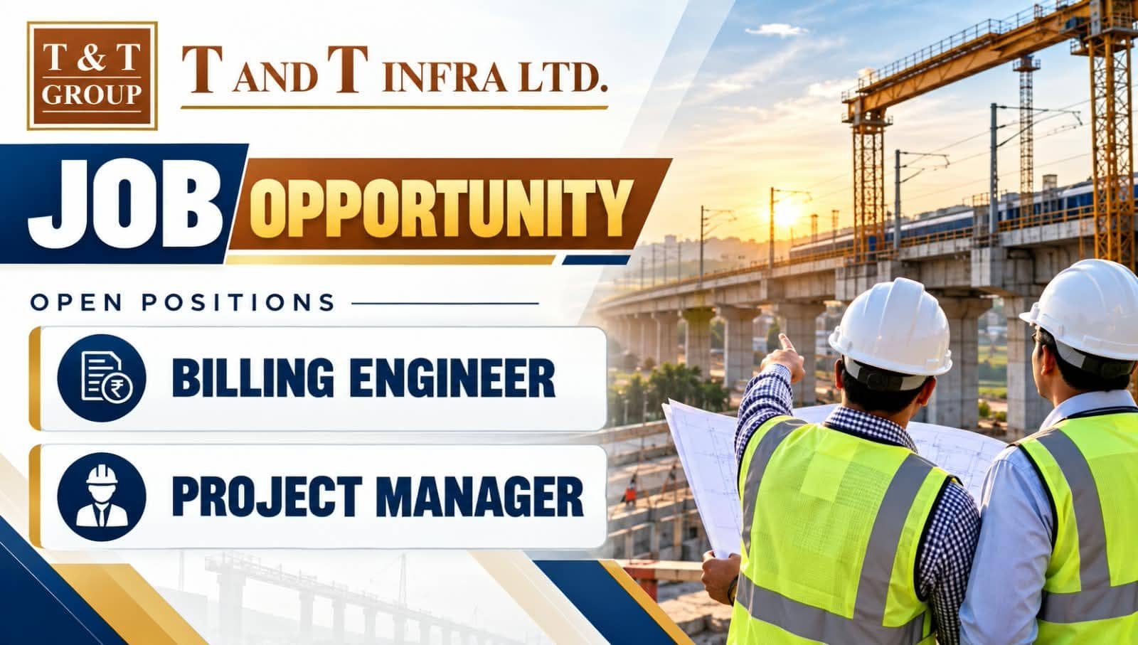 T & T Infra Limited Hiring