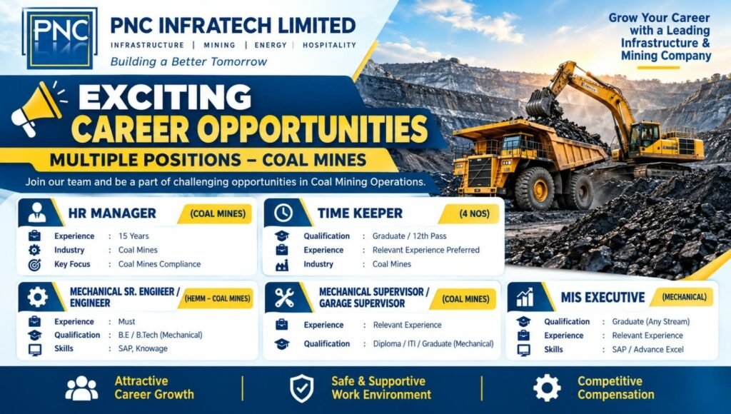 PNC Infratech Careers 2026