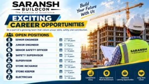 Saransh Buildcon Hiring