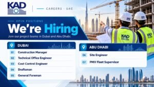 KAD Construction Recruitment 2026