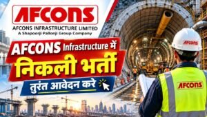 AFCONS Infrastructure Ltd Latest Job Vacancy Jobs