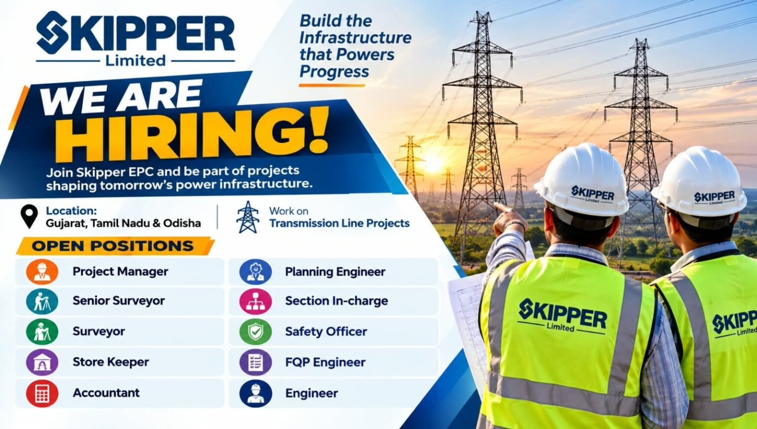 Skipper Limited Vacancy