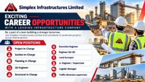 Simplex Infrastructures Recruitment 2026