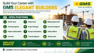 GMS Elegant Builders India Recruitment